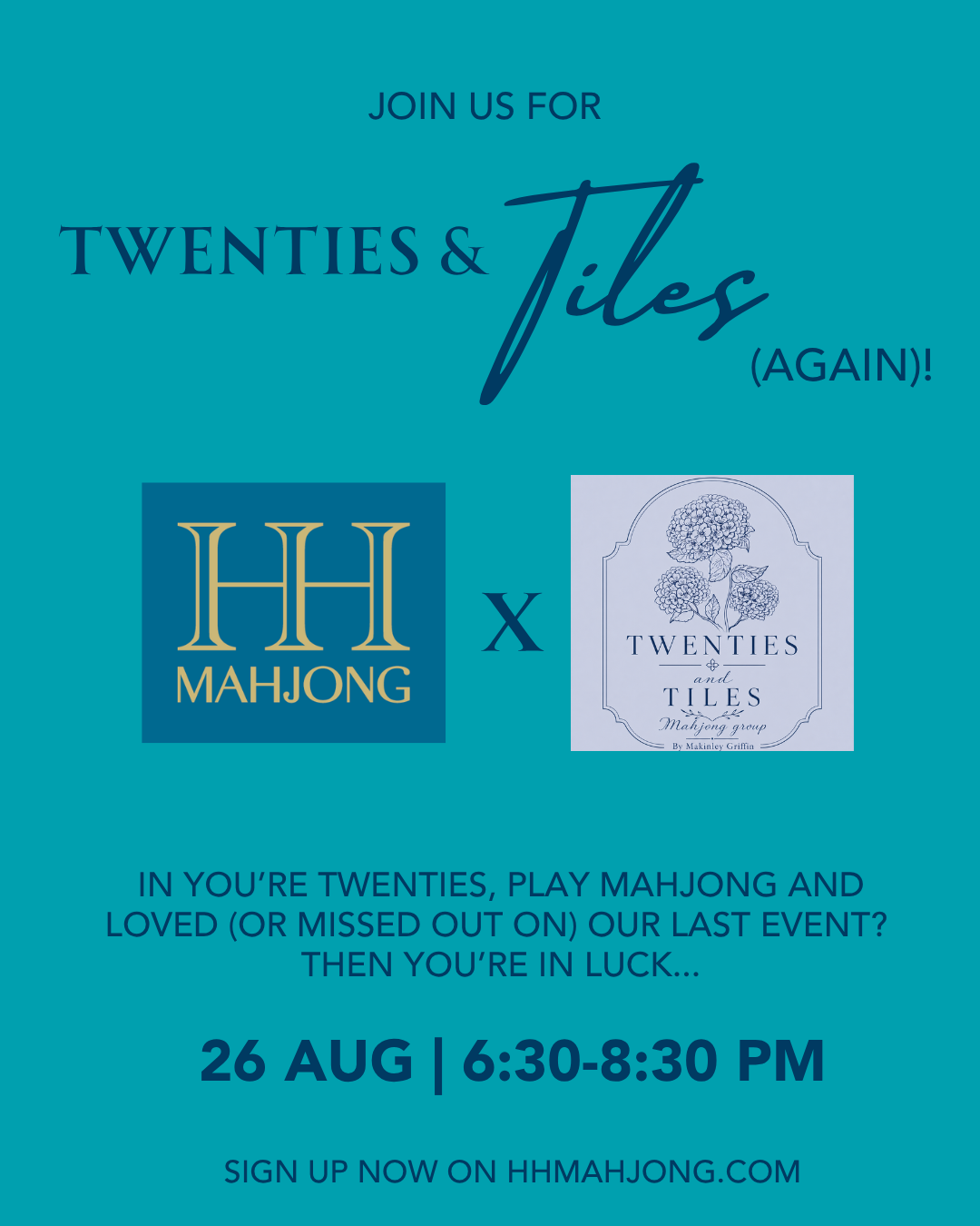 Twenties and Tiles Mixer + Mahj