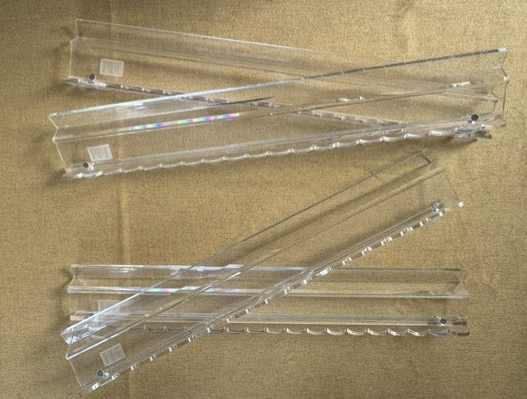 Presale: Signature Scalloped Racks - Clear