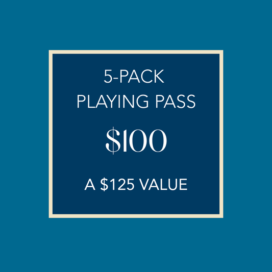 5-Pack Playing Pass