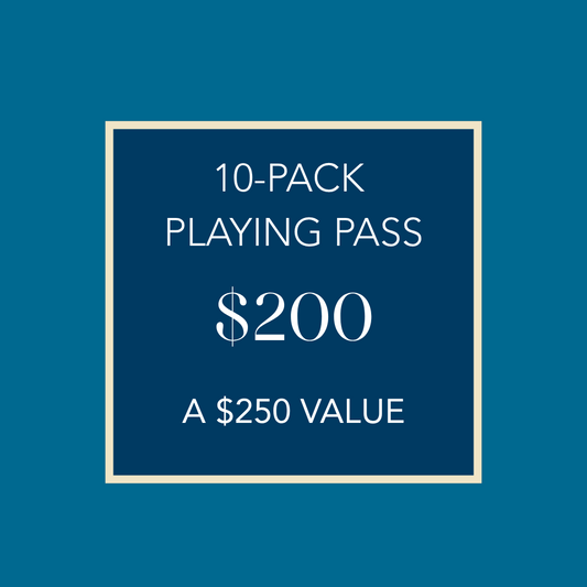 10-Pack Playing Pass