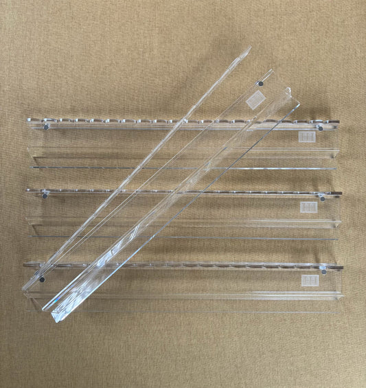Presale: Signature Scalloped Racks - Clear