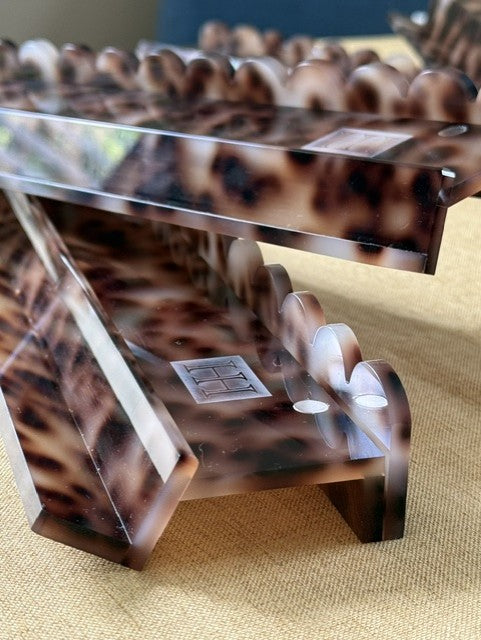 Presale: Signature Scalloped Racks - Blonde Tortoise